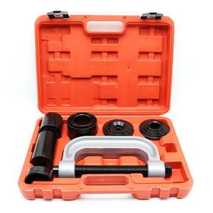 4PC SBall Joint Press & U Joint Removal Tool Kit with 4x4 Adapters, for Most 2WD and 4WD Cars