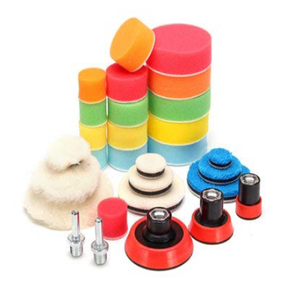 29pcs Drill Buffing Pad Detail Polishing Pad Mix Size Kit,