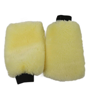 Double Faced Wool Wash Gloves