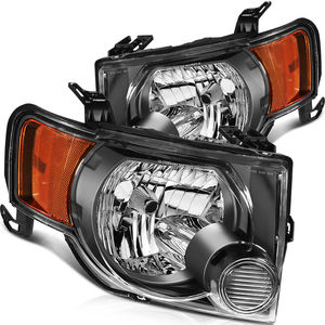 Pair Auto Head Lamp Headlight Headlamp Assembly For Ford Escape SUV 2008-2012 Headlights