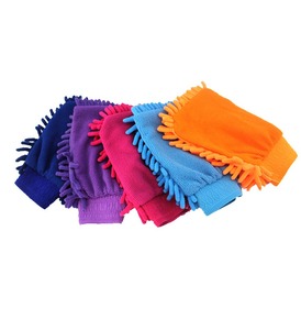 Single-sided Chenille Car Wash Gloves