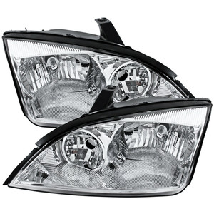 Car Light Headlights Signal Lamps Left+Right Replacement For Ford Focus 2005 2006 2007 Headlight