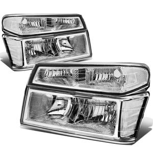Car Light Lamp Headlight Set Driver & Passenger DOT For Chevy Colorado 2004 2012 Headlights
