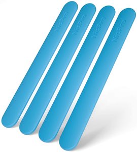 CPG0023 Silicone Stir Sticks, Reusable Silicone Popsicle Sticks Tools for Mixing Resin, Paint