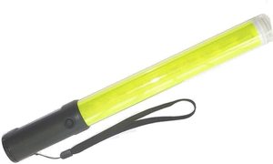 14.5 inch Traffic Baton Light, 18 Yellow LED with Two Flashing modes