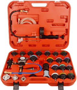 28pc Cooling System Pressure Tester Kit