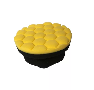 Wave,Yellow Hex Grip Car Wax Foam Applicator - Car Detailing Tool for Waxing Kit